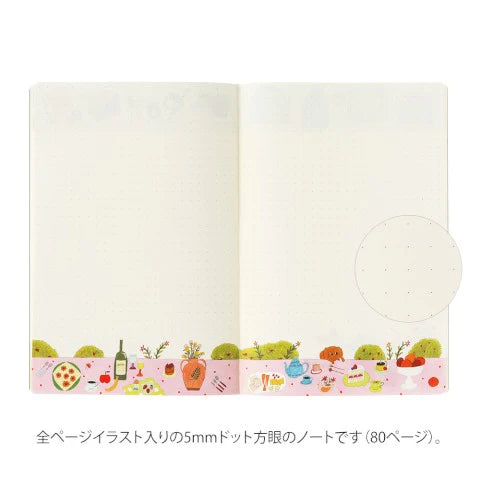 Yuru Log B6- My Life- Notebook - Midori