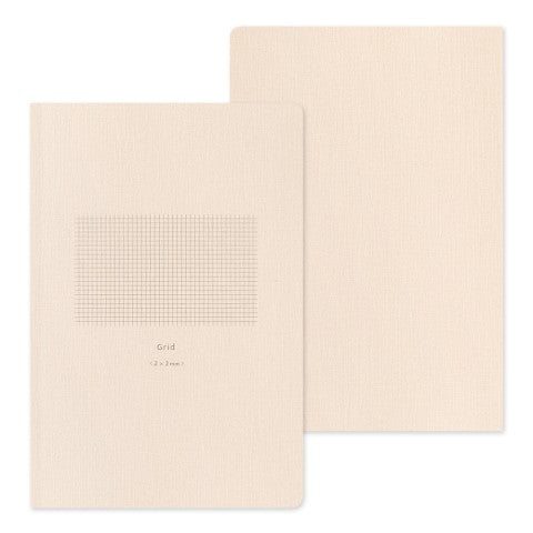 Yuru Log B6 2x2mm Grid Notebook - Midori