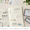 Yuru Log B6 2x2mm Grid Notebook - Midori
