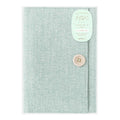 Yuru Log Cloth Journal Cover- Light Blue