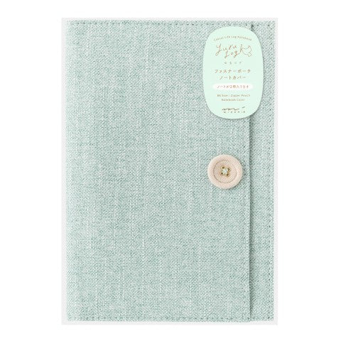 Yuru Log Cloth Journal Cover- Light Blue
