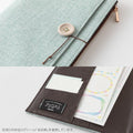 Yuru Log Cloth Journal Cover- Light Blue
