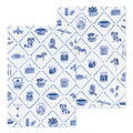 Yuru Log B6 Blue Nordic Notebook - Midori