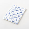 Yuru Log B6 Blue Nordic Notebook - Midori