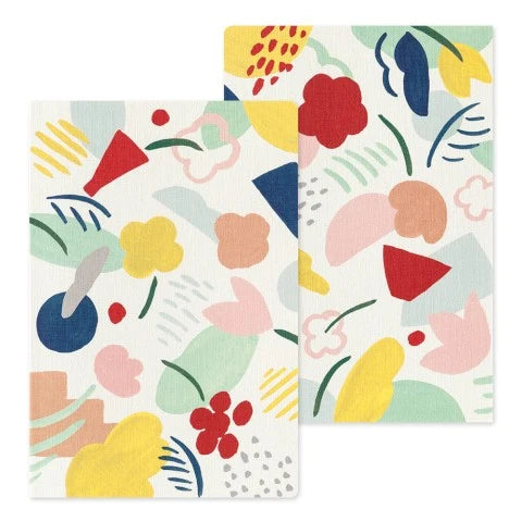 Yuru Log B6 Motiff Textile - Midori