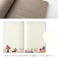 Yuru Log B6 Motiff Textile - Midori