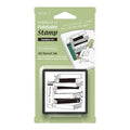 Midori Reading List Paintable Pre-inked Stamp