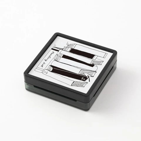 Midori Reading List Paintable Pre-inked Stamp