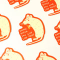 Damn Bitch Rat Sticker