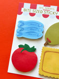 Bite Sized Mini Sticky Tabs: Grocery Trip