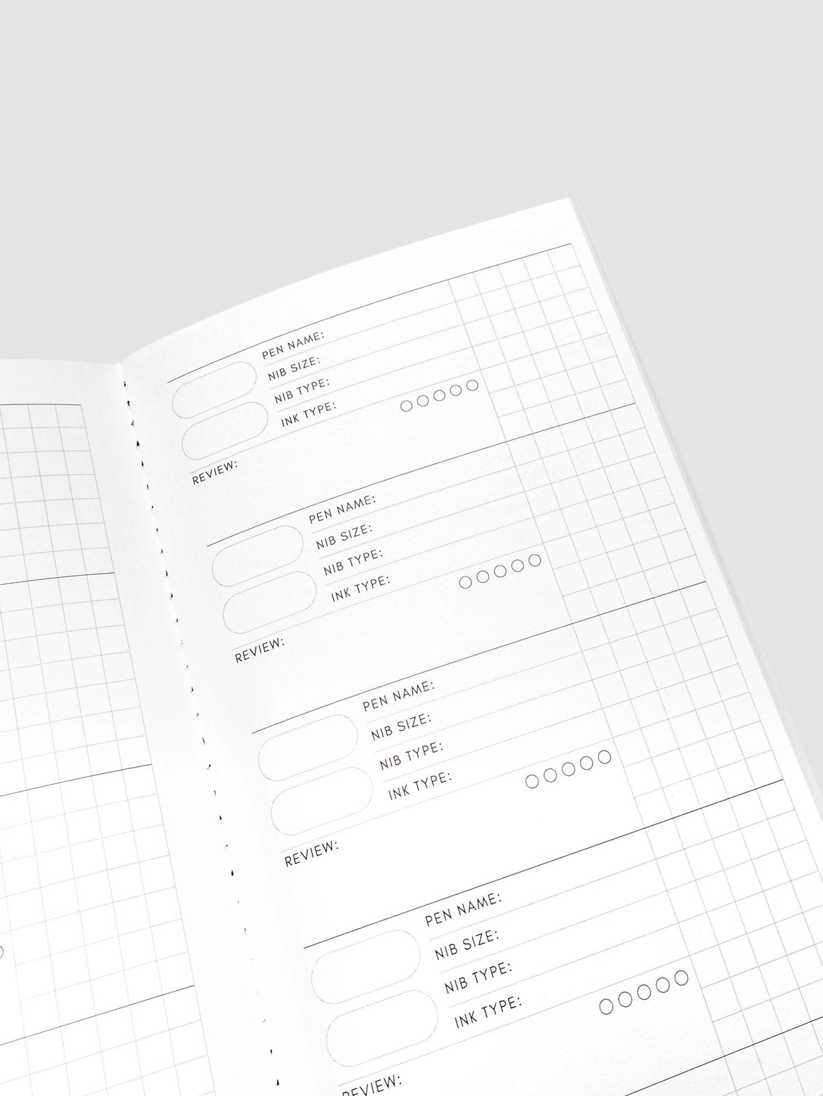 Pen Swatch |  A5 Slim Travel Insert