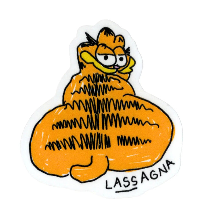 Cat Lassagna Sticker