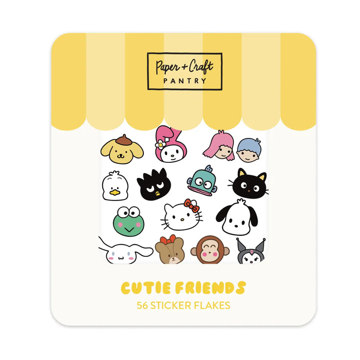 Cutie Friends Sticker Flakes