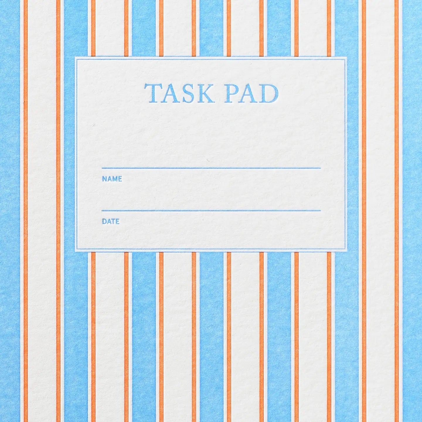 Task Pad Notebook - French Stripes