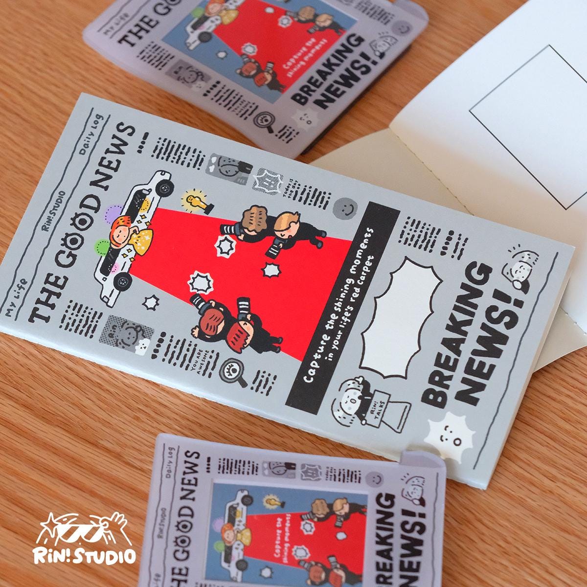Rin! Studio Inserts -Breaking News
