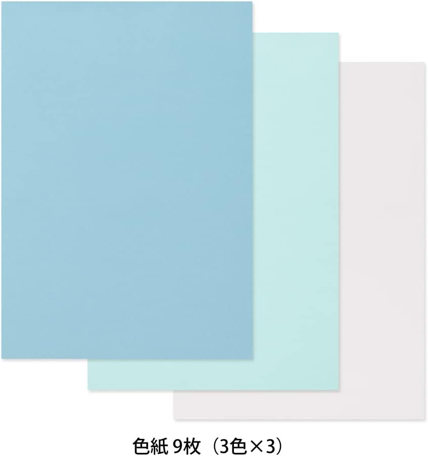 Midori Letter Pad -colored Paper Notepad