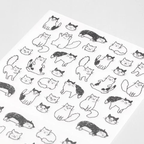 Chat Cat Sticker Sheet - Mind Wave