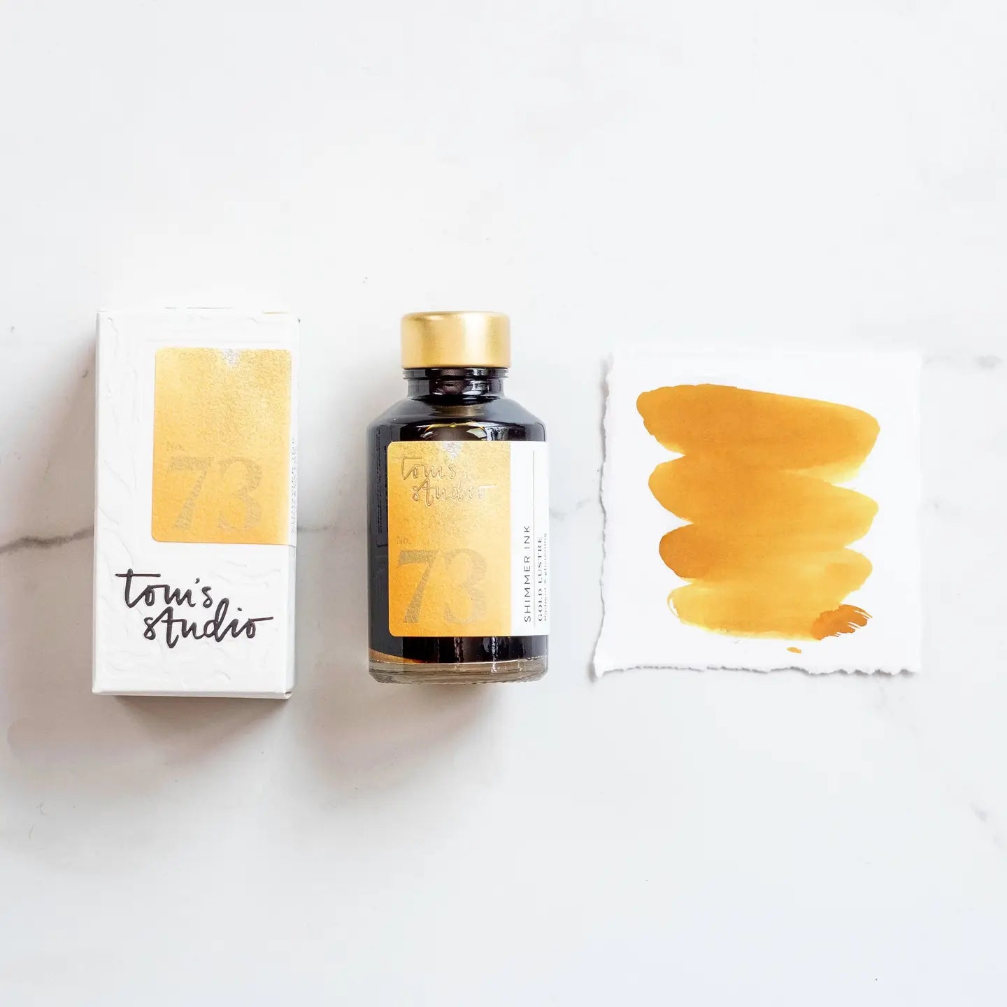 Tom's Studio Shimmer Ink - Golden Lustre No 73