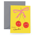 Sweet Cherries - Thank You Card