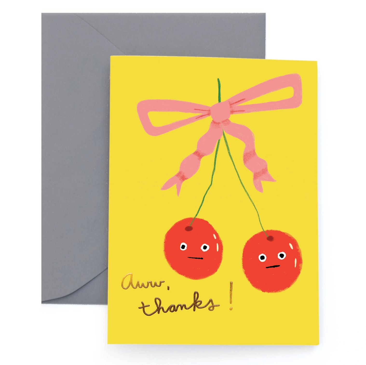 Sweet Cherries - Thank You Card