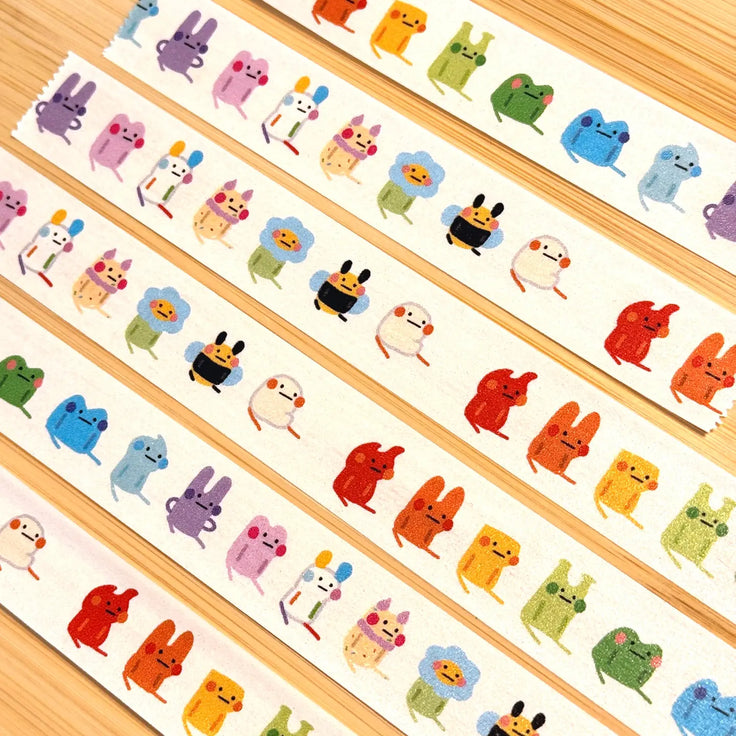 The Good Folk All Just Kinda Sitting There Washi Tape