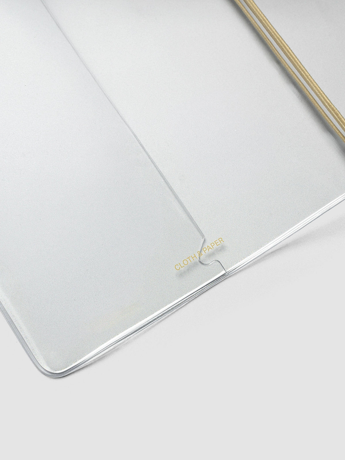 Clear Vinyl Travel Notebook Cover | A5 Slim- COVER ONLY (Copy)