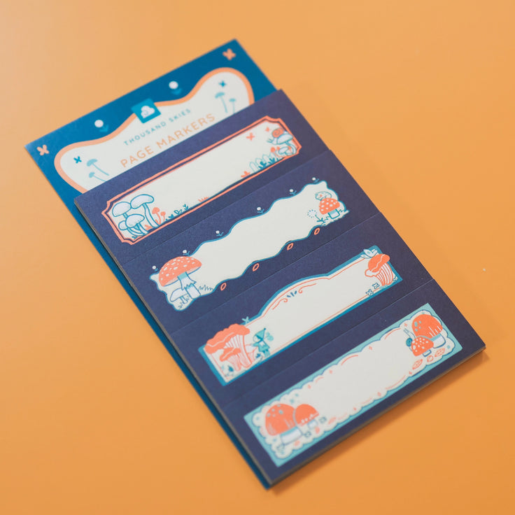 Page Markers - Little Mushroom