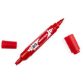 MONO Twin Permanent Marker - Red - Dual Tip Fine & Chisel