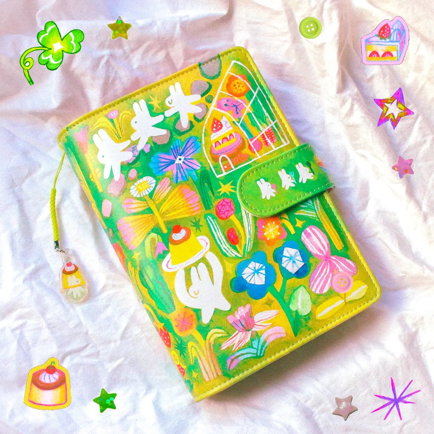 'garden Party' A6 Binder