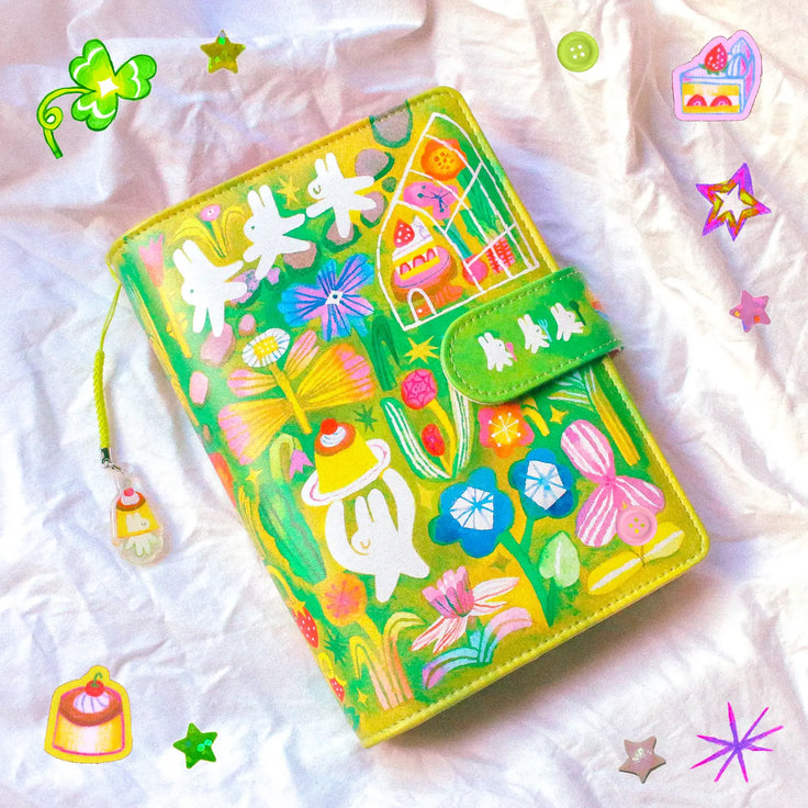 'garden Party' A6 Binder