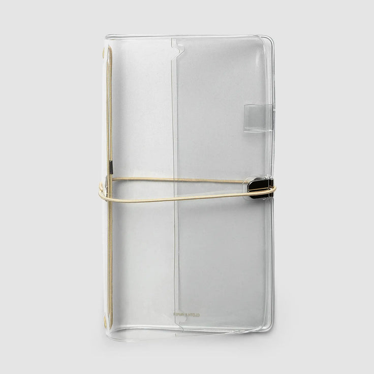 Clear Vinyl Travel Notebook Cover | A5 Slim- COVER ONLY (Copy)