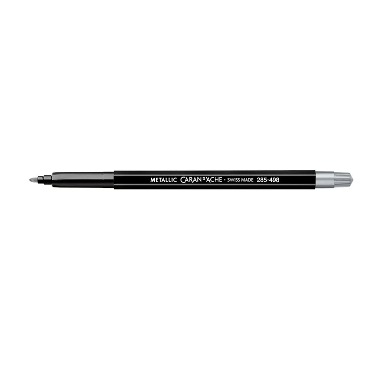 Fibre Metallic Pen Silver - Caran d'Ache