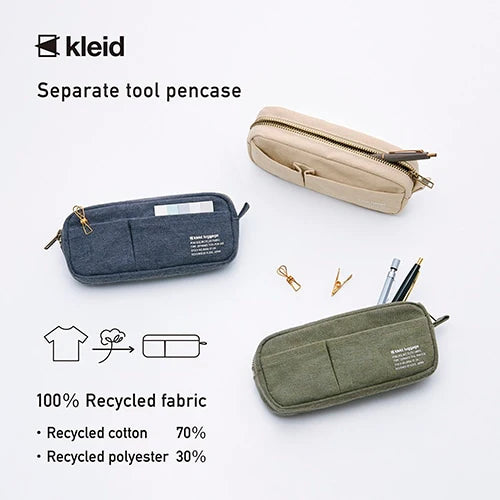 Kleid Luggage Pencil Case - Navy