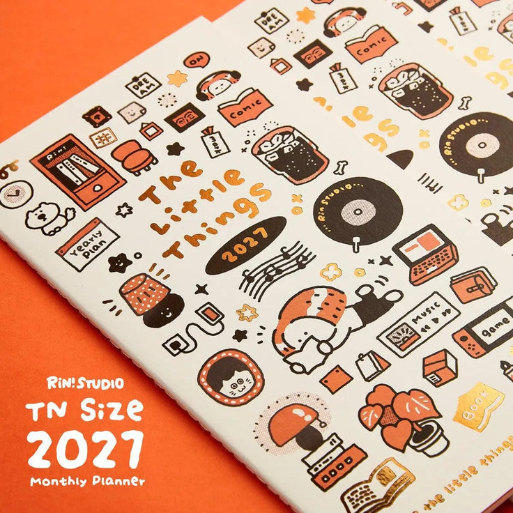 The 2027 Monthly Planner Insert - Rin! Studio