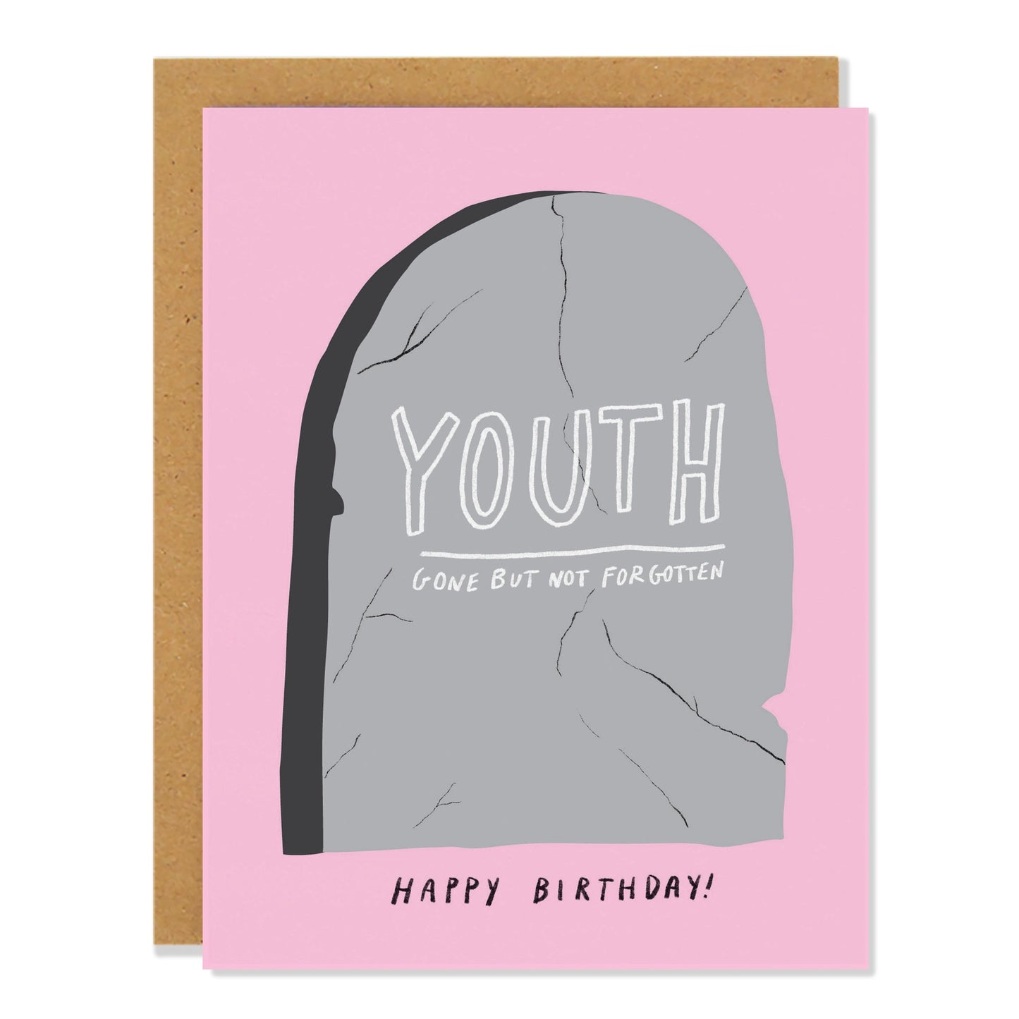 Youth Gone But Not Forgotten - Birthday Greeting Card