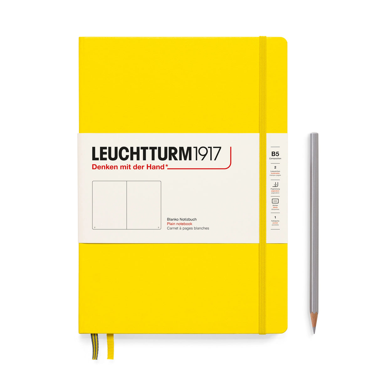 Leuchttrum Composition B5 Notebooks -Plain