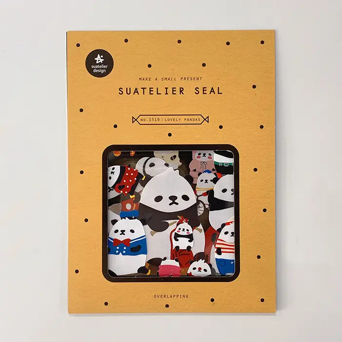 Lovely Pandas 1519 - Sautelier Sticker Pack