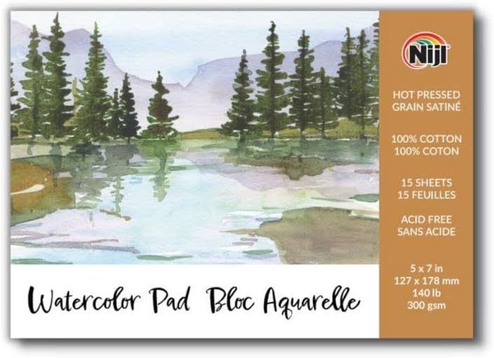 Yasutomo Niji Watercolor Pad Bloc Aquarelle