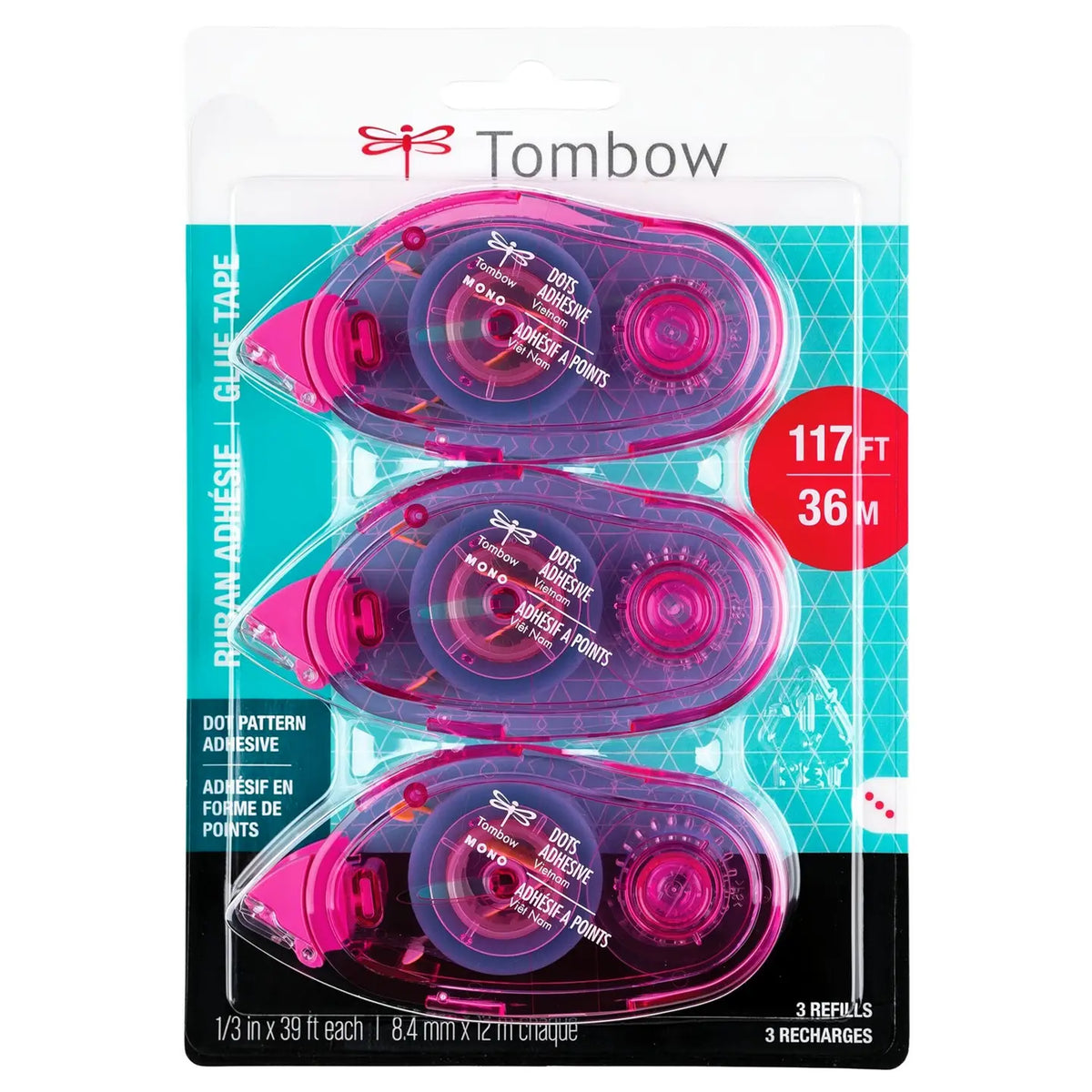 Tobow Dots Refill Cartridge - 3 pack