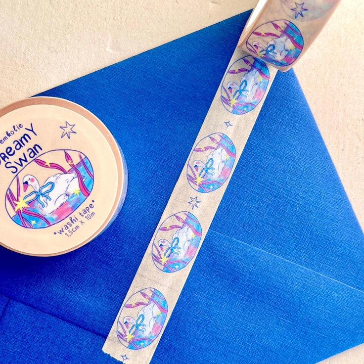 Dreamy Swan Washi Tape