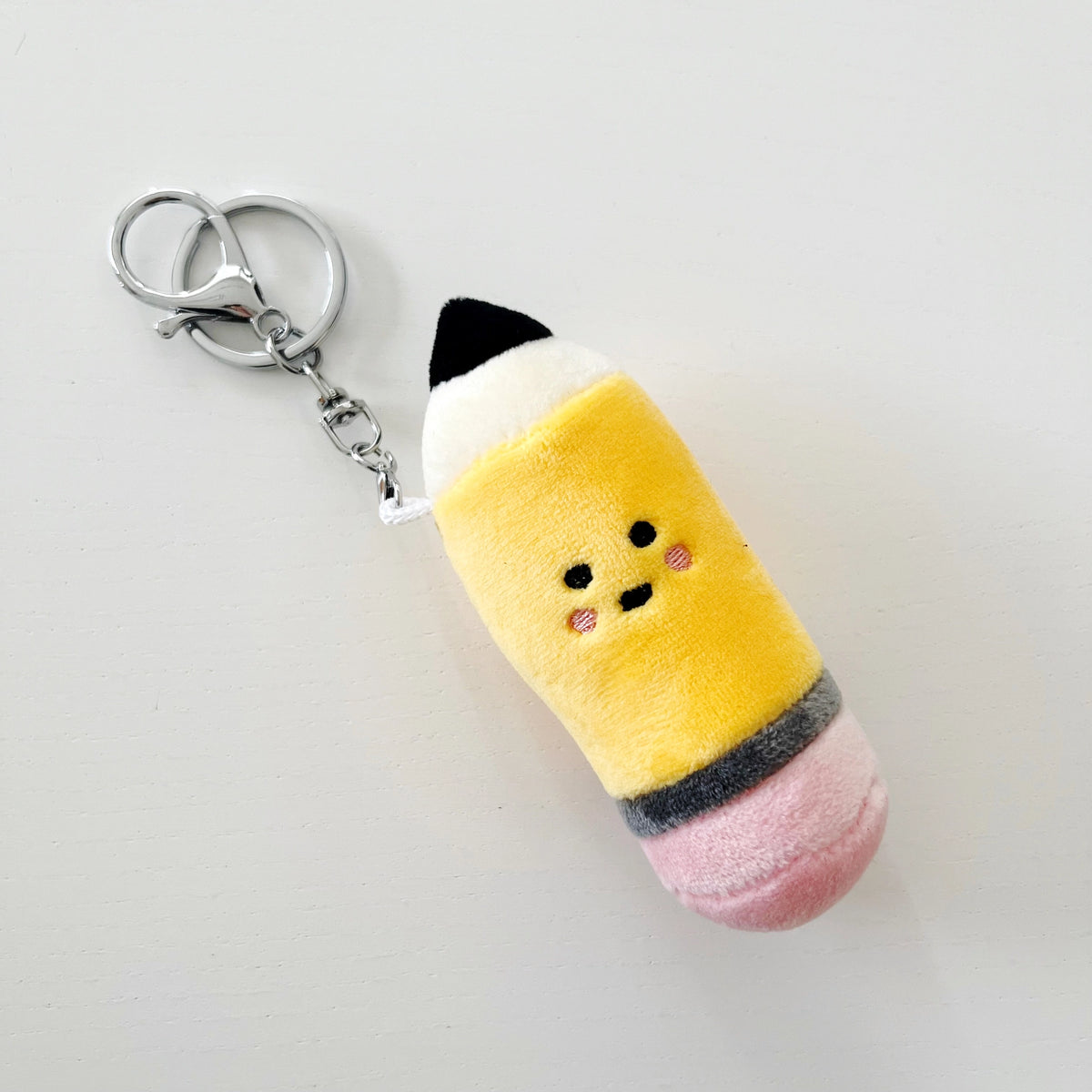 Pencil  Plushie Keychain