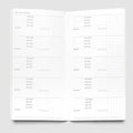 Pen Swatch |  A5 Slim Travel Insert