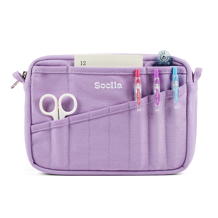 Soolla Studio Stationery Pouch - Lilac