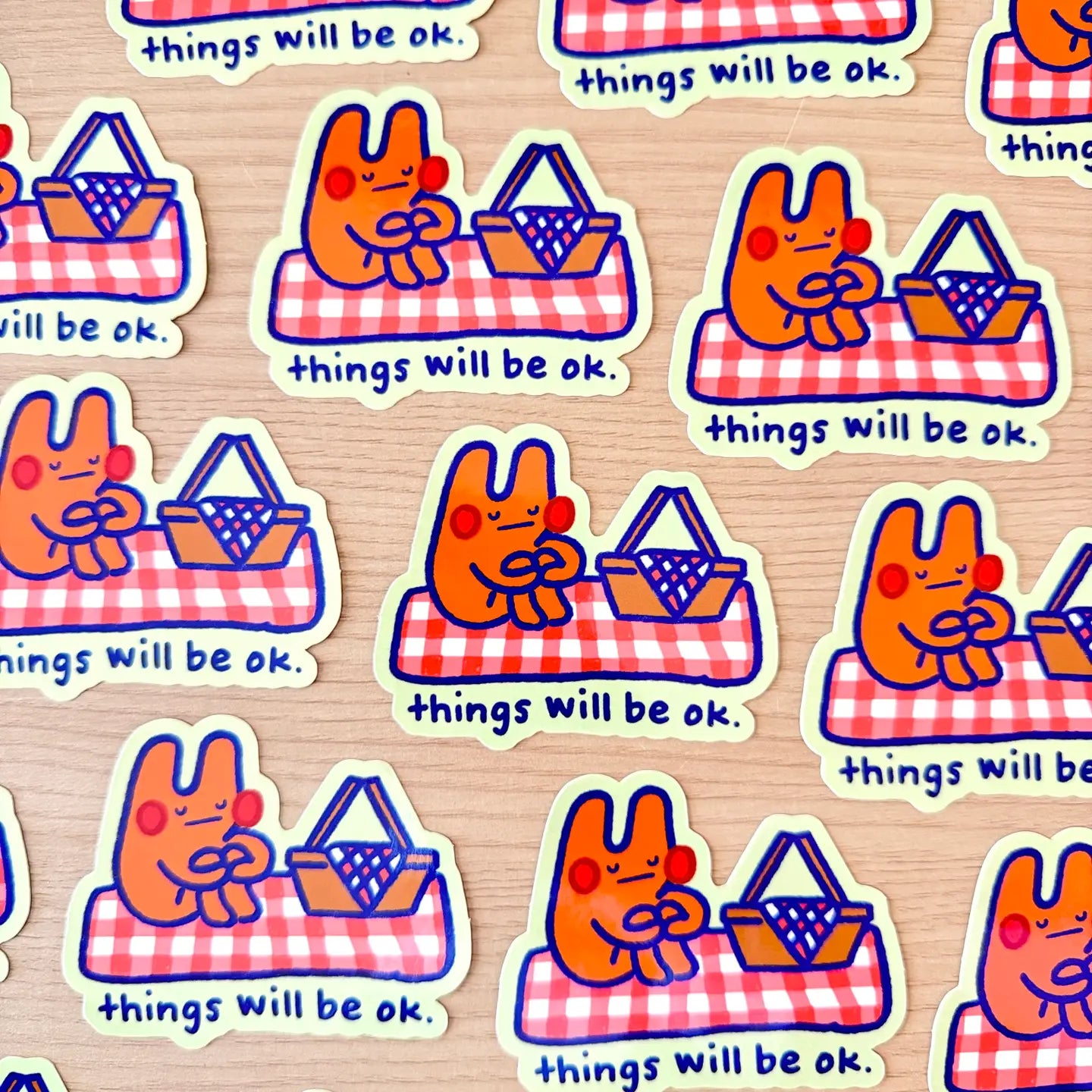 Things Will Be Ok Again  - Vinyl Sticker