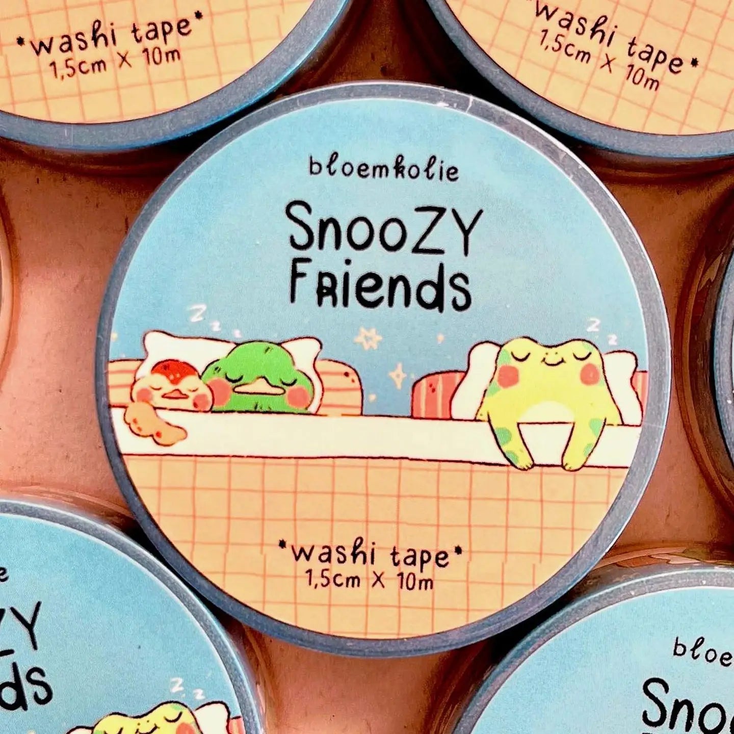 Snoozy Friends Washi Tape