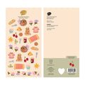 Bunny Picnic Deco Sticker Sheet