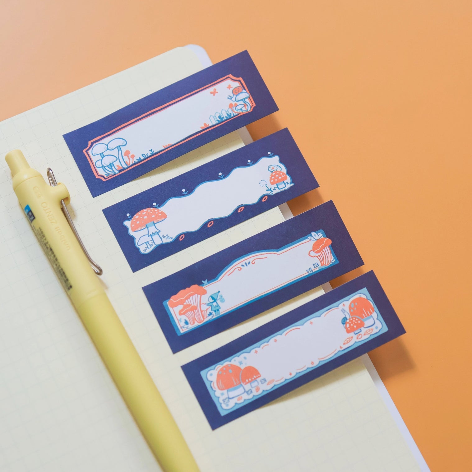 Page Markers - Little Mushroom
