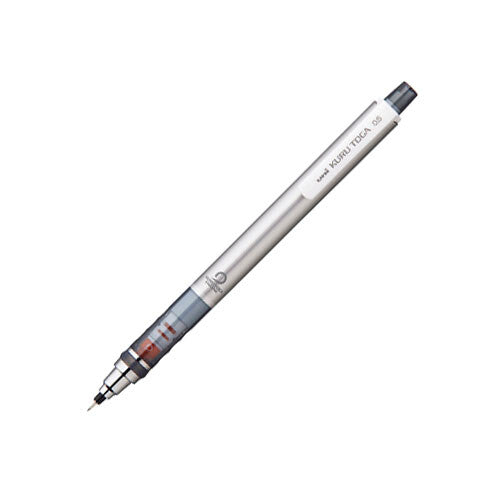 Uni Kuru Toga Mechanical Pencil -0.5mm - Silver