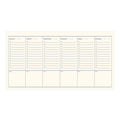 Ruler Grid Weekly Desktop Planner