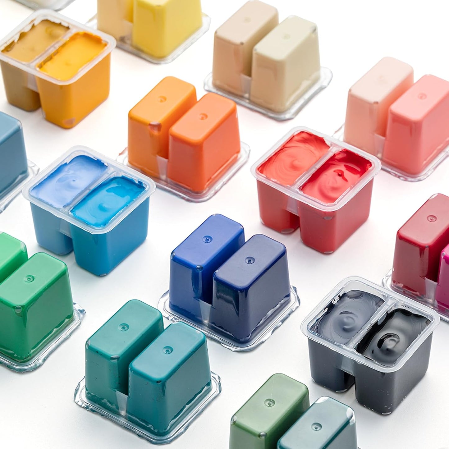 Himi Gelly Gouache - 36 twin cup with brush set